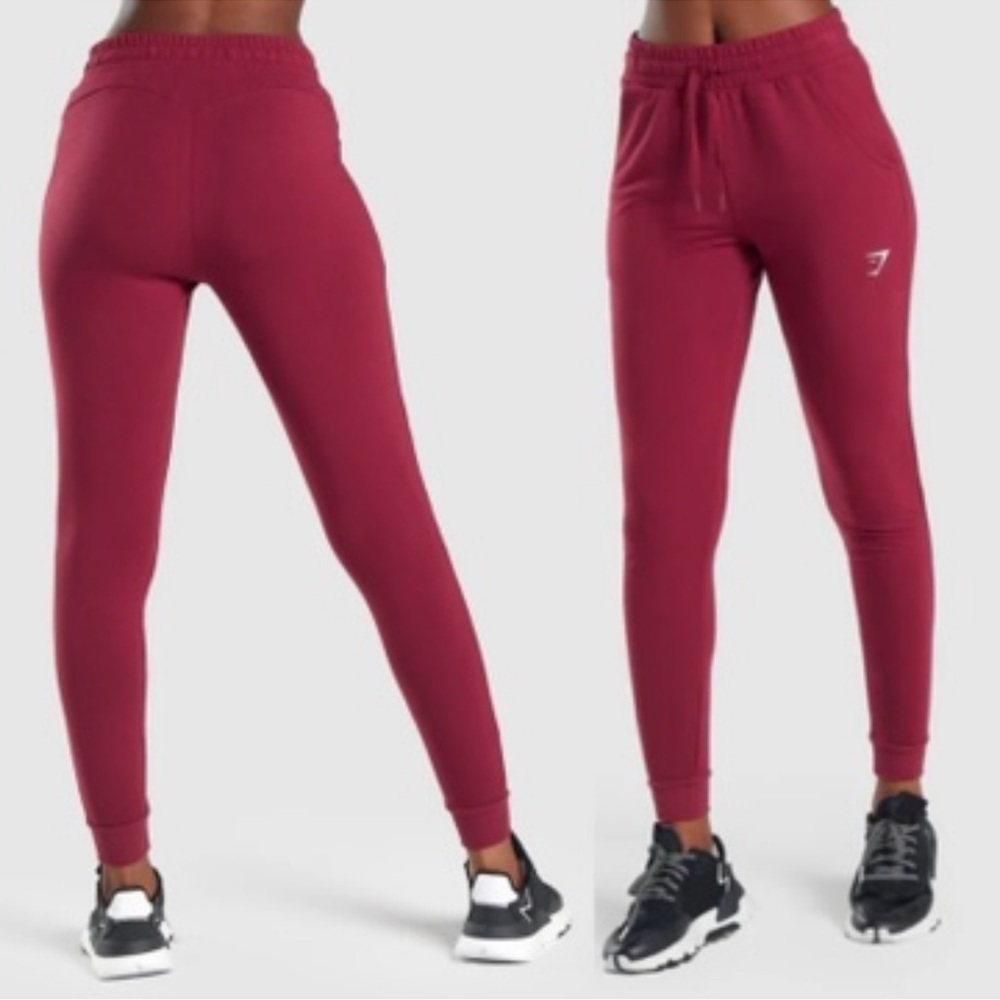 GymShark Women’s Pippa Burgundy Training Joggers